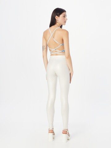 PIECES Skinny Leggings in Beige