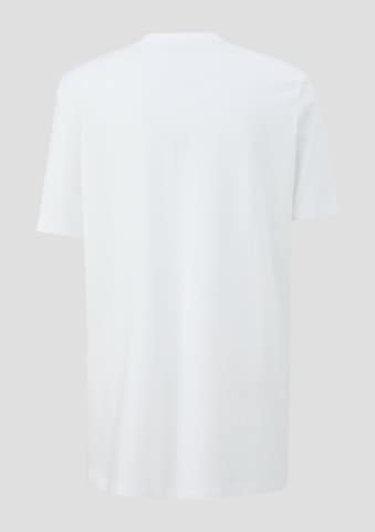 T-Shirt s.Oliver Red Label Big & Tall en blanc