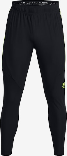 UNDER ARMOUR Sportbroek ' Challenger Pro ' in de kleur Neongroen / Zwart, Productweergave