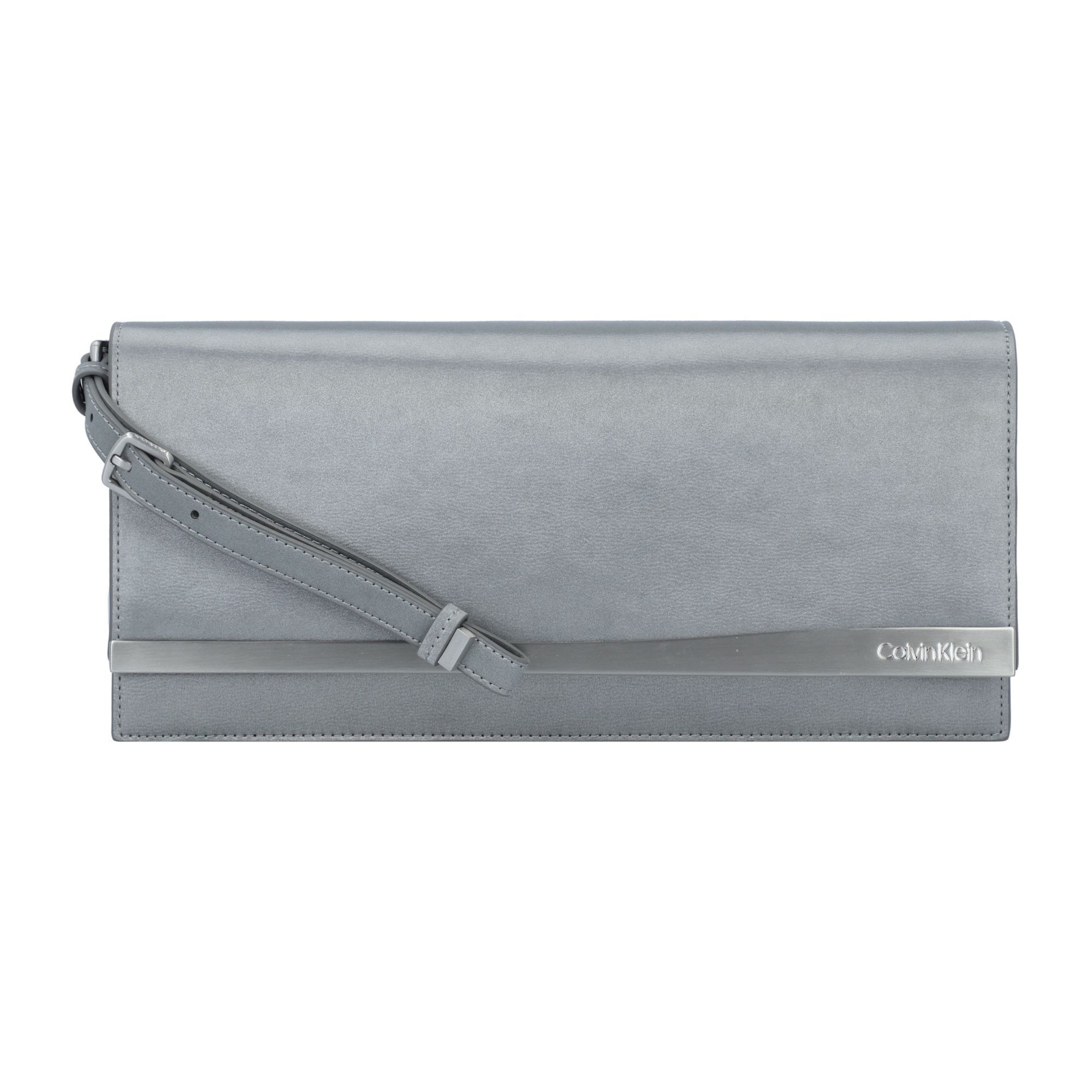 Calvin Klein Clutch in Silver, Item view
