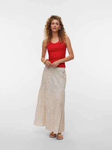 VERO MODA Sukně 'VMDICTHE' – béžová
