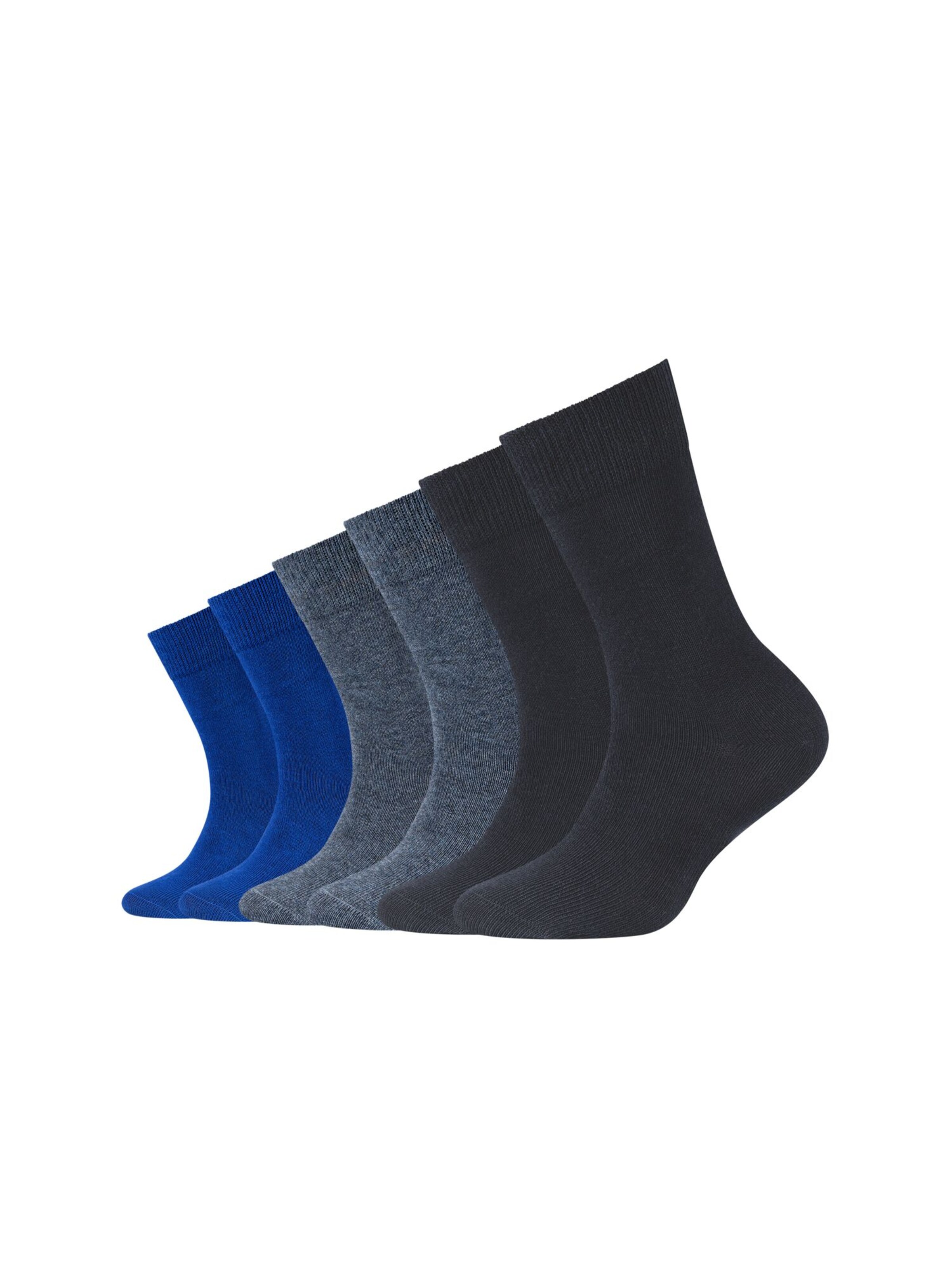 camano Socken in Blau: Vorderseite