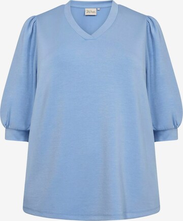 Camicia da donna 'Sabina' di Wasabi Concept in blu: frontale
