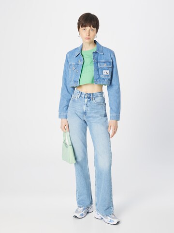 Calvin Klein Jeans Tričko - Zelená