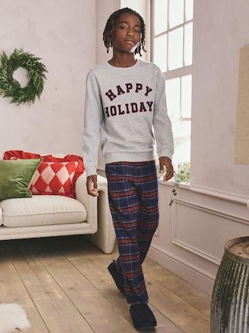 Next Pajamas in Blue: front