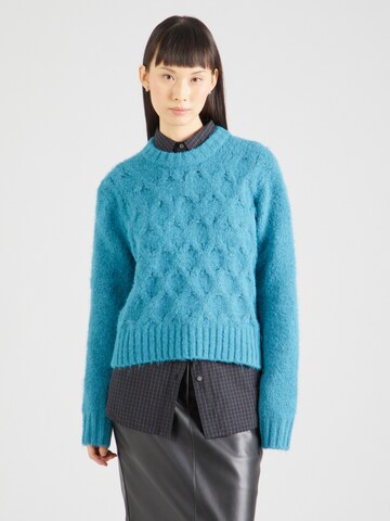 TOPSHOP Kampsun, värv sinine: eest vaates