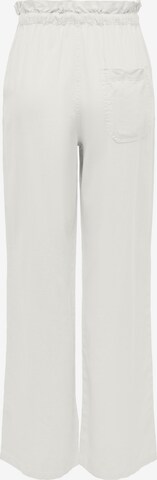 Wide Leg Pantalon 'Caro' ONLY en blanc