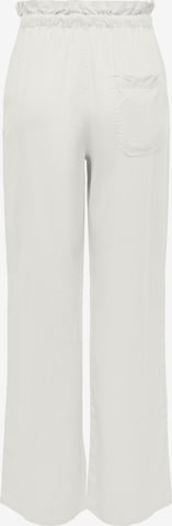 ONLY Wide leg Trousers 'Caro' in White