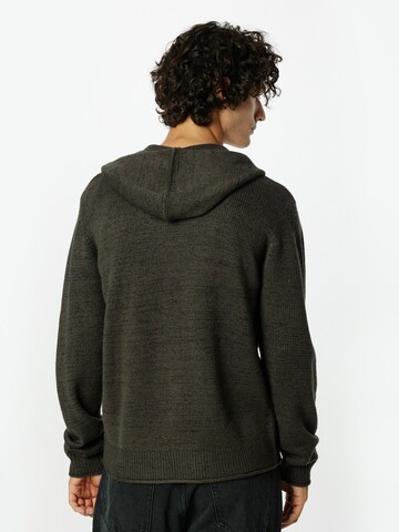 INDICODE JEANS Knit cardigan 'Laps' in Green