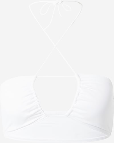 Calvin Klein Swimwear Top de bikini en blanco, Vista del producto