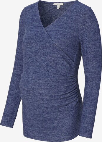 Esprit Maternity Sweater in Blue: front