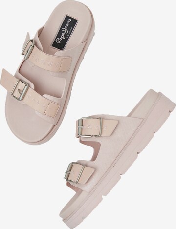 Pepe Jeans Pantolette  'Pola Park' in Pink
