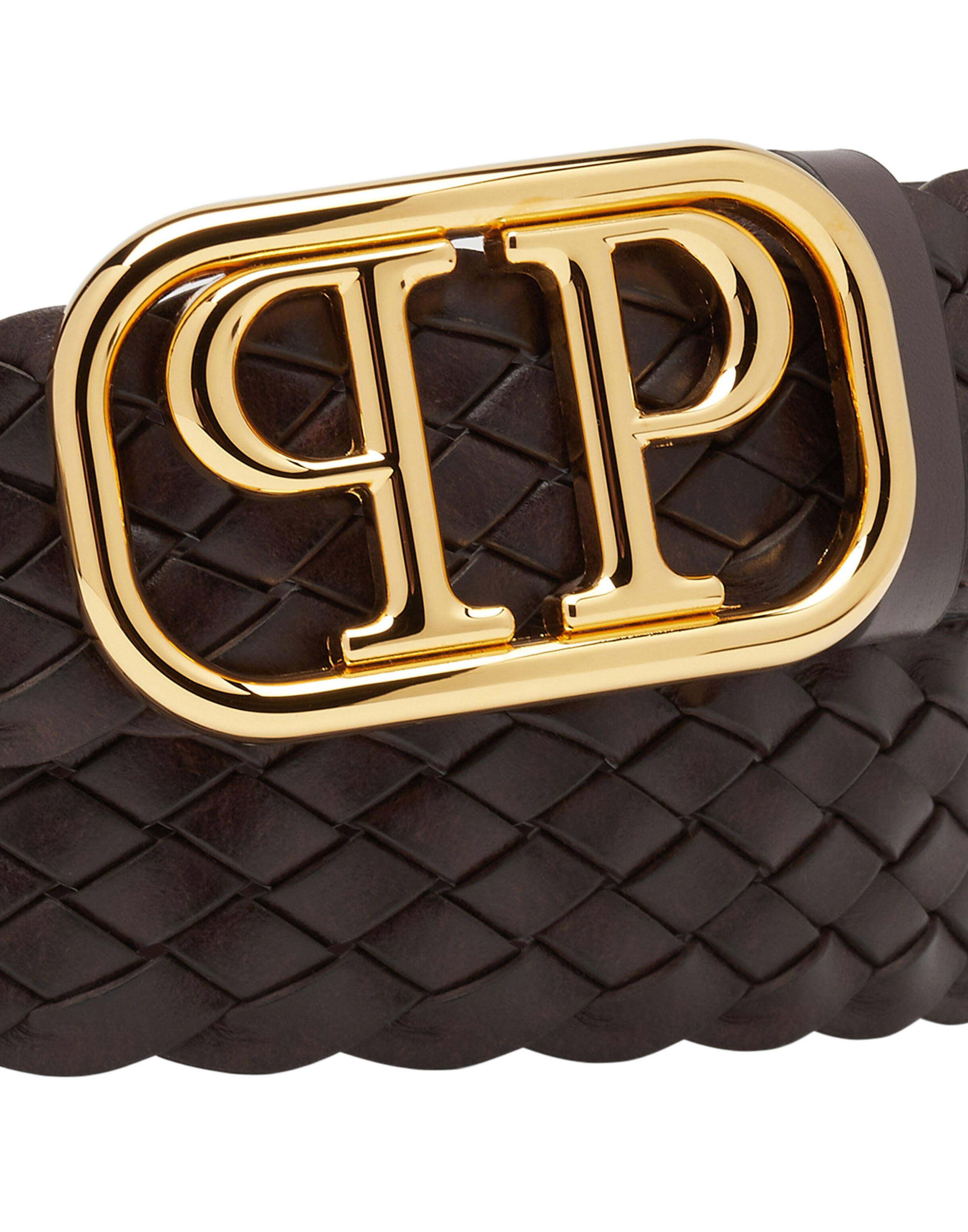 Philipp Plein Riem in Bruin