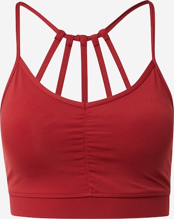 ONLY PLAY Bustier Sport bh 'Nasha' in Rood: voorkant