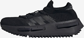 ADIDAS ORIGINALS Platform trainers 'NMD_S1' in Black: front