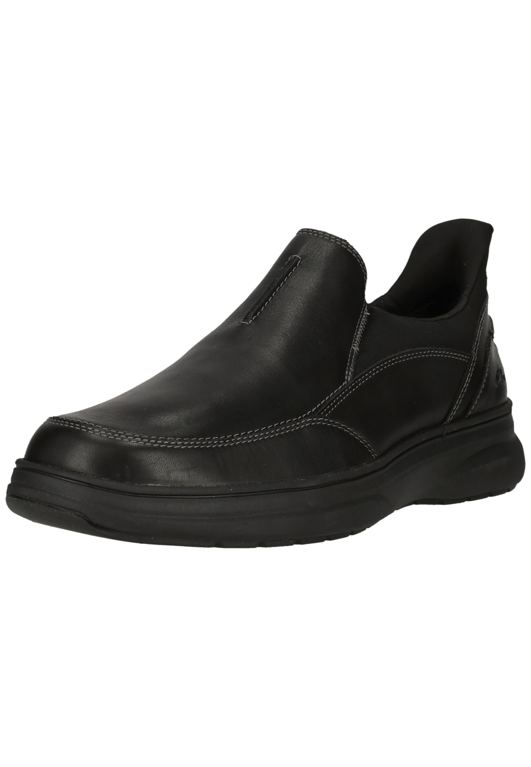 CLARKS Slip-ons 'Mullan Step' in Black: front