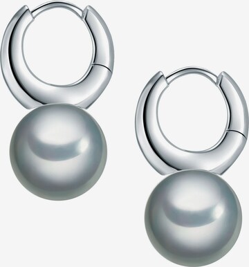 Yokoamii Earrings in Silver: front