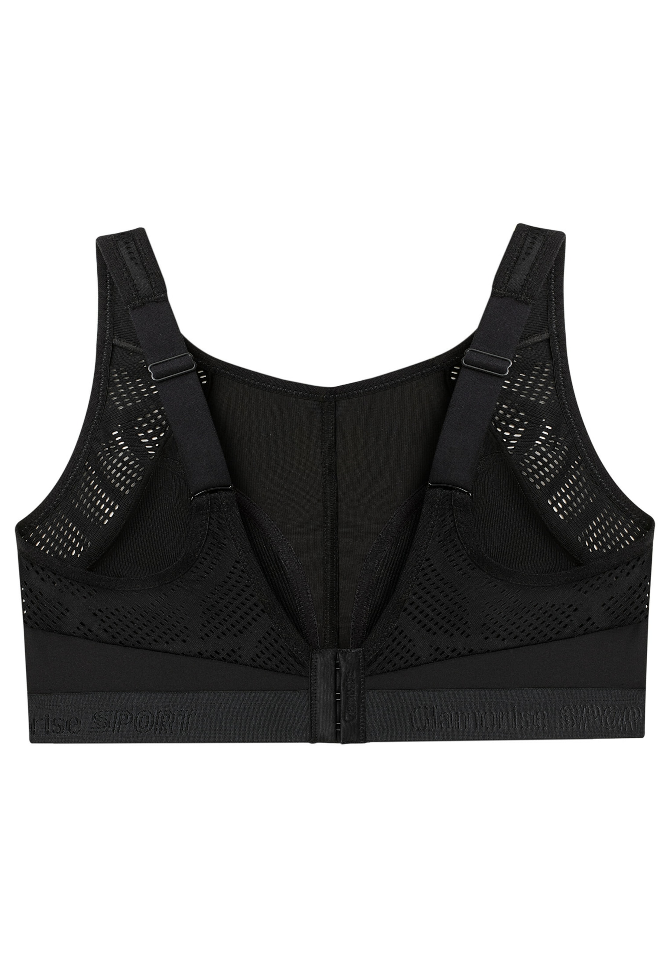 GLAMORISE Bralette Bra in Black