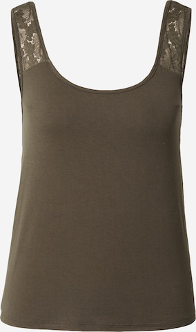 ABOUT YOU Top 'Carola' in Green: front