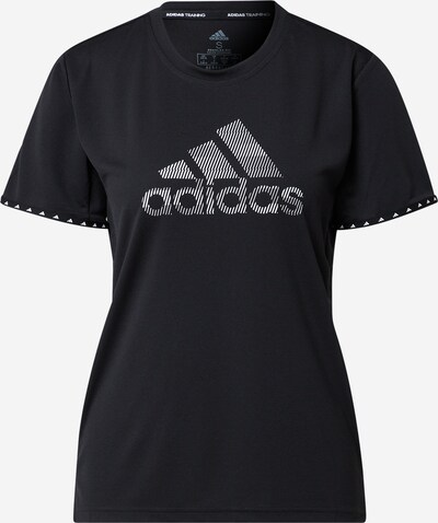 ADIDAS PERFORMANCE Функционална тениска в сиво / черно, Преглед на продукта