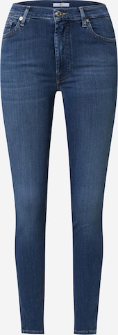 7 for all mankind Skinny Jeans in Blue: front