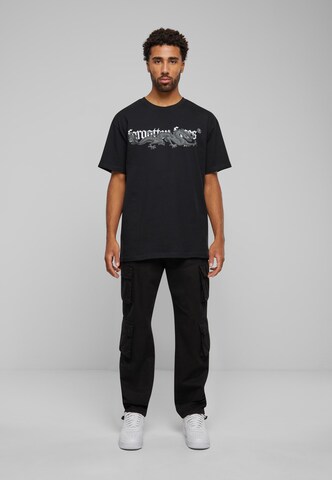 Forgotten Faces Shirt 'Dragon Tee' in Zwart