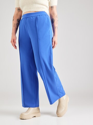 ONLY Carmakoma Wide leg Broek 'CARSANIA LAURA' in Blauw: voorkant