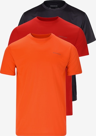 ENDURANCE Performance shirt 'Vernon V2' in Orange: front