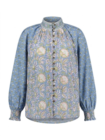 Miss June Bluse 'Blouse Raquel' i blå