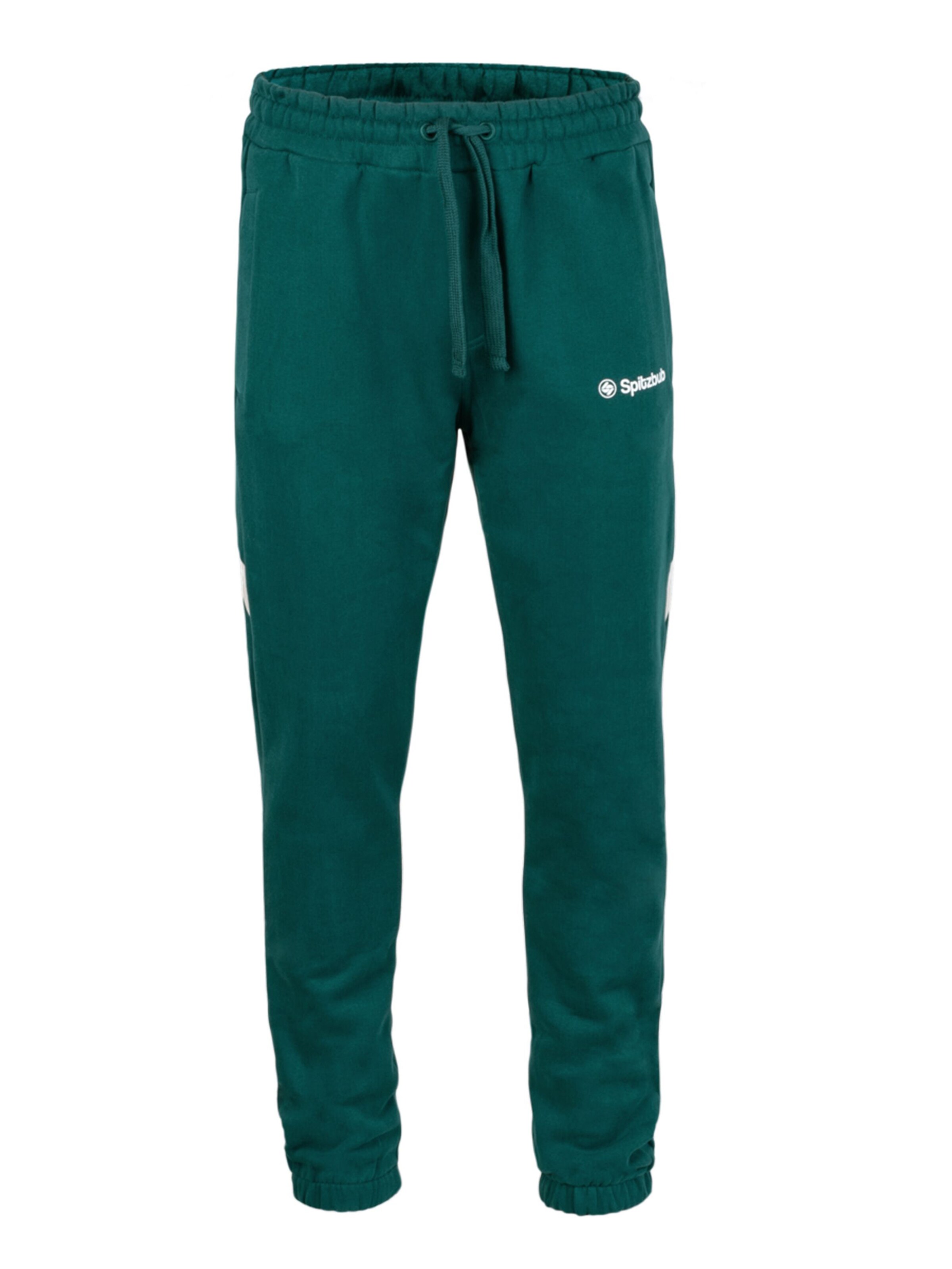 SPITZBUB Regular Broek 'Ludis' in Groen: voorkant