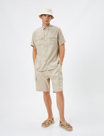 Koton Regular fit Button Up Shirt in Green