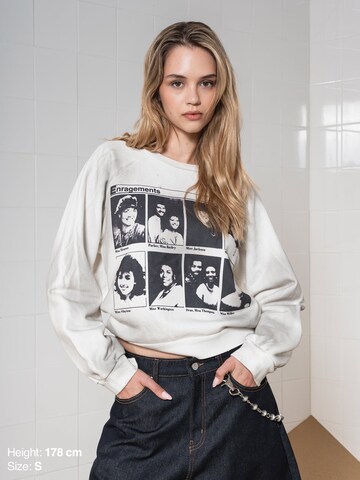 ENRAGE Sweatshirt 'ENRAGEMENTS' in Weiß