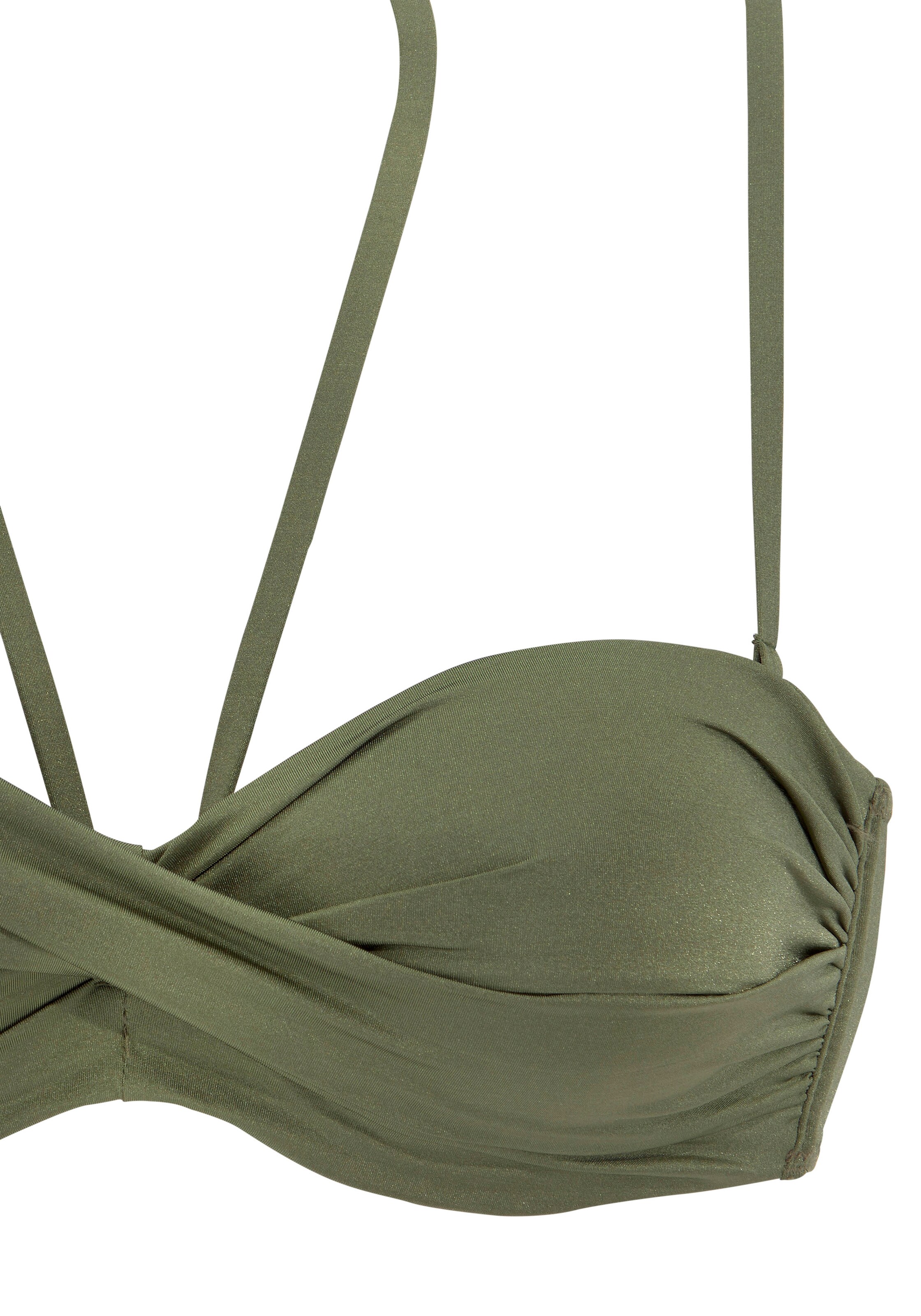 Bandeau Bikini LASCANA en vert