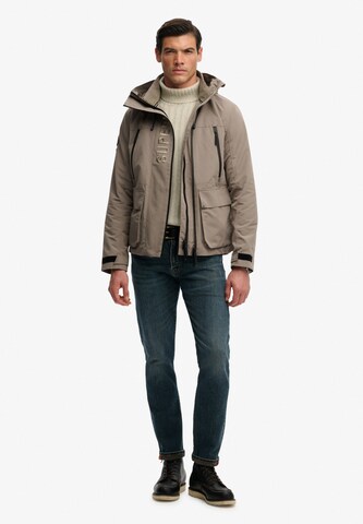 Superdry & Co Outdoor jacket in Beige