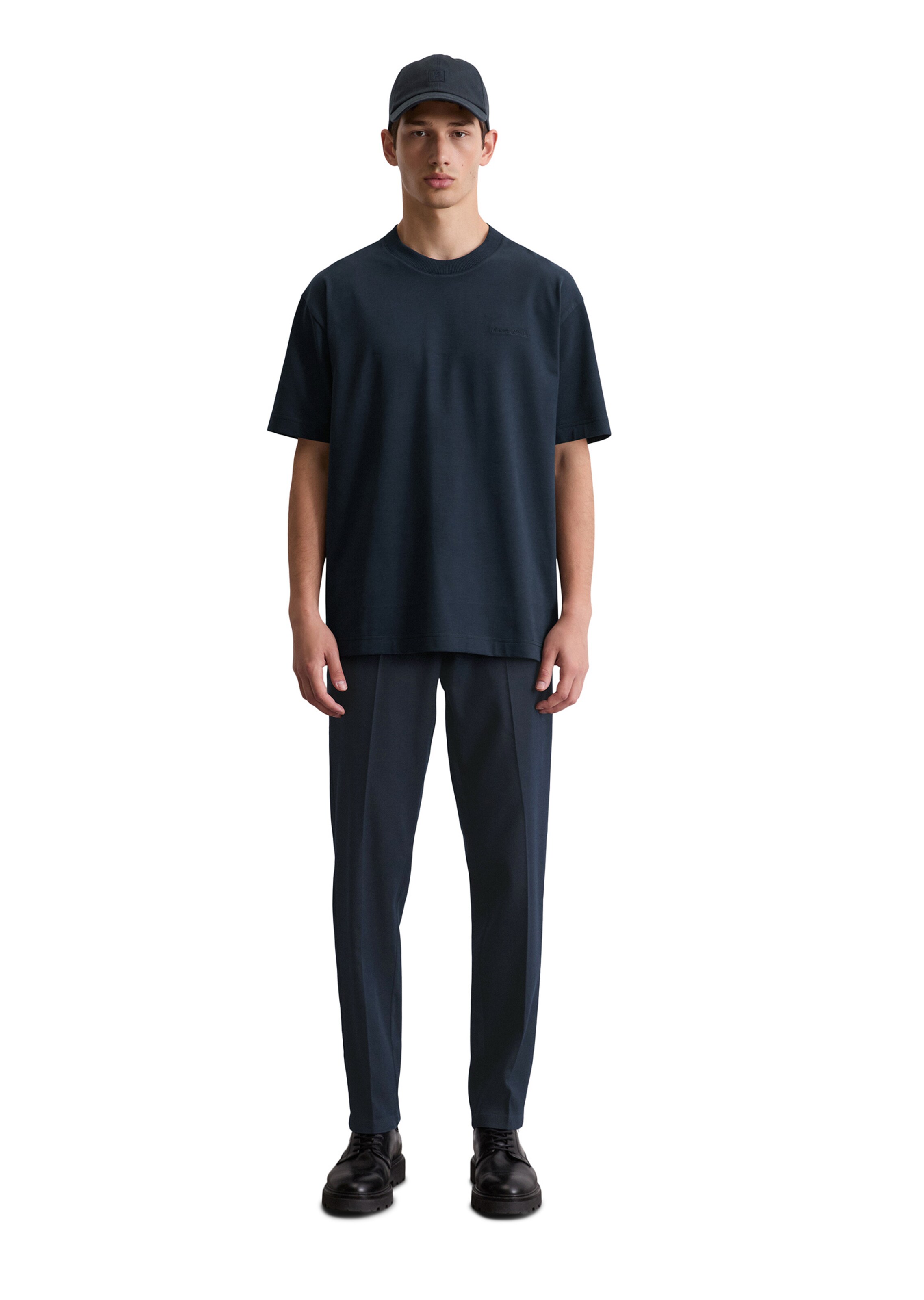 mėlyna Marc O'Polo Marškinėliai