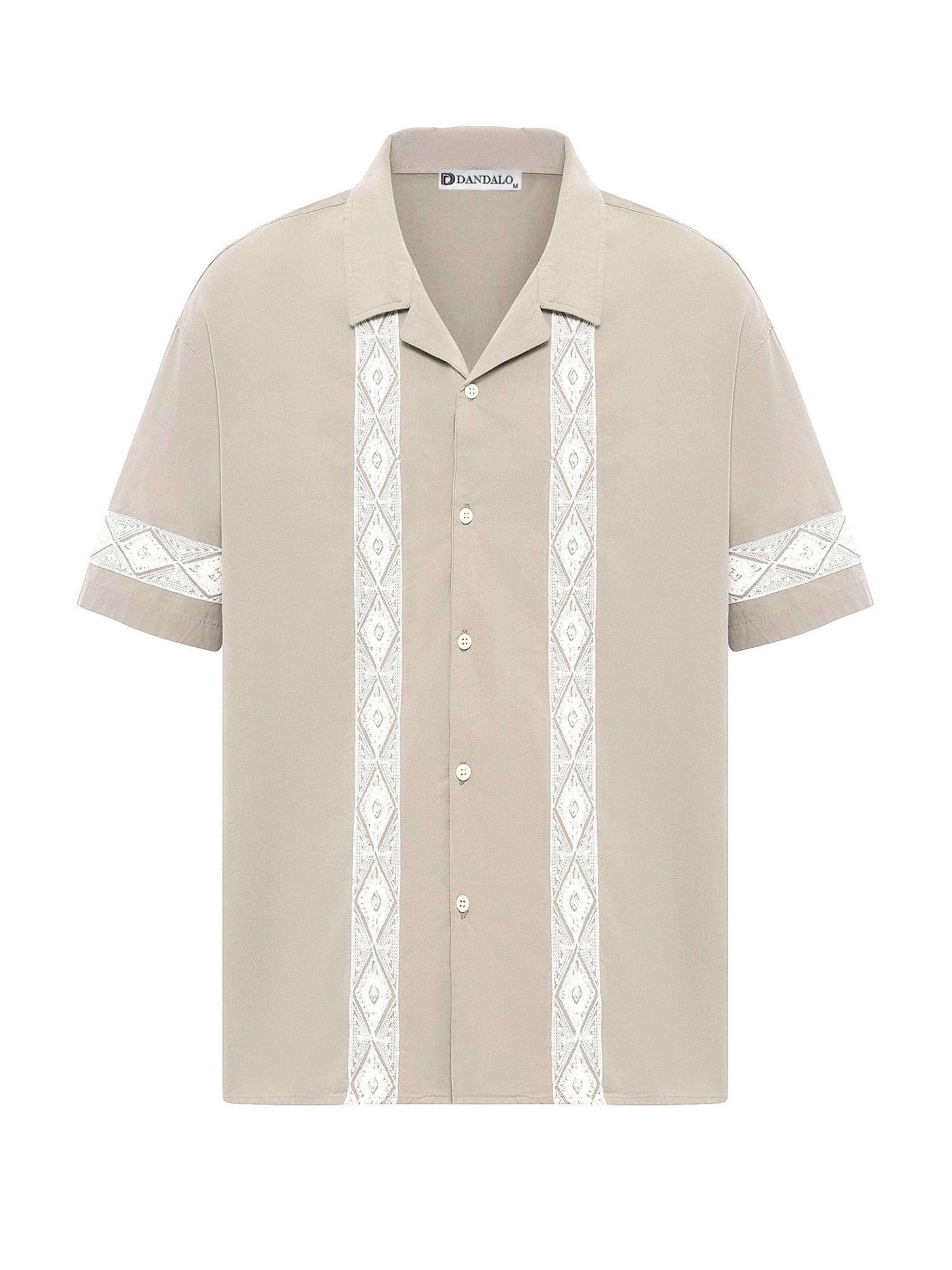 Dandalo Comfort fit Srajca | bež barva: sprednja stran