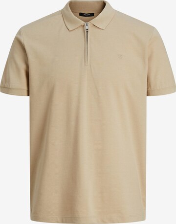 JACK & JONES Shirt 'Scott' in Beige: front