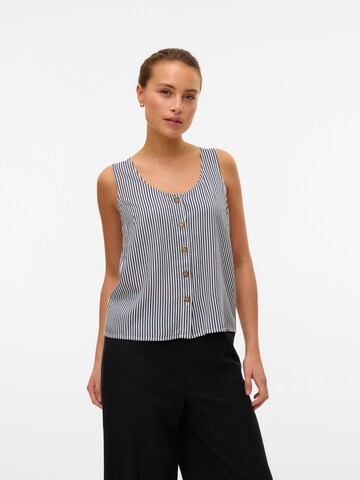 VERO MODA Bluse 'VMBumpy' i blå: forside