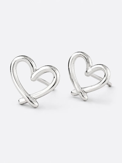 Alster Herz Ohrringe 'Earrings "Love Heart"'‌‌‌‌‌‌‌‌‌‌ in One Size in silber, Produktansicht