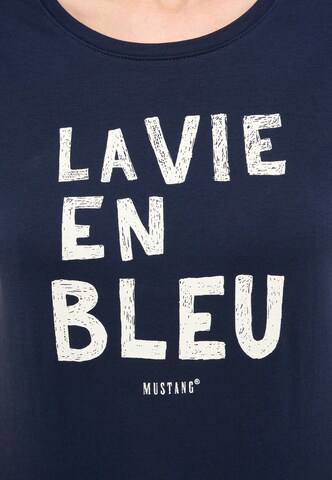MUSTANG Shirt 'Alma' in Blue