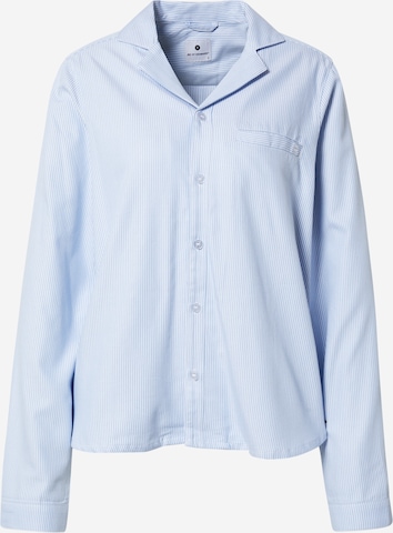 JBS OF DENMARK Pajama Shirt in Blue: front