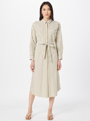 TOM TAILOR Shirt Dress in Green: front