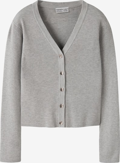 NAME IT Strickjacke in 134-140 in grau, Produktansicht