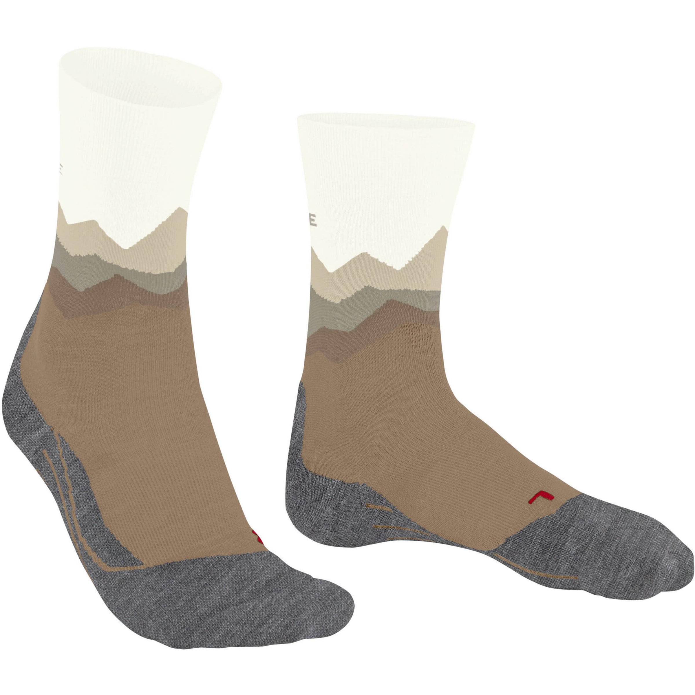 FALKE Athletic Socks in Brown