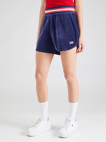 FILA Regular Sports trousers 'ZELL' in Blue: front