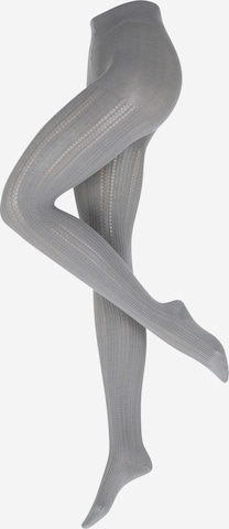 FALKE - Collants 'Knit Caress' em cinzento: frente