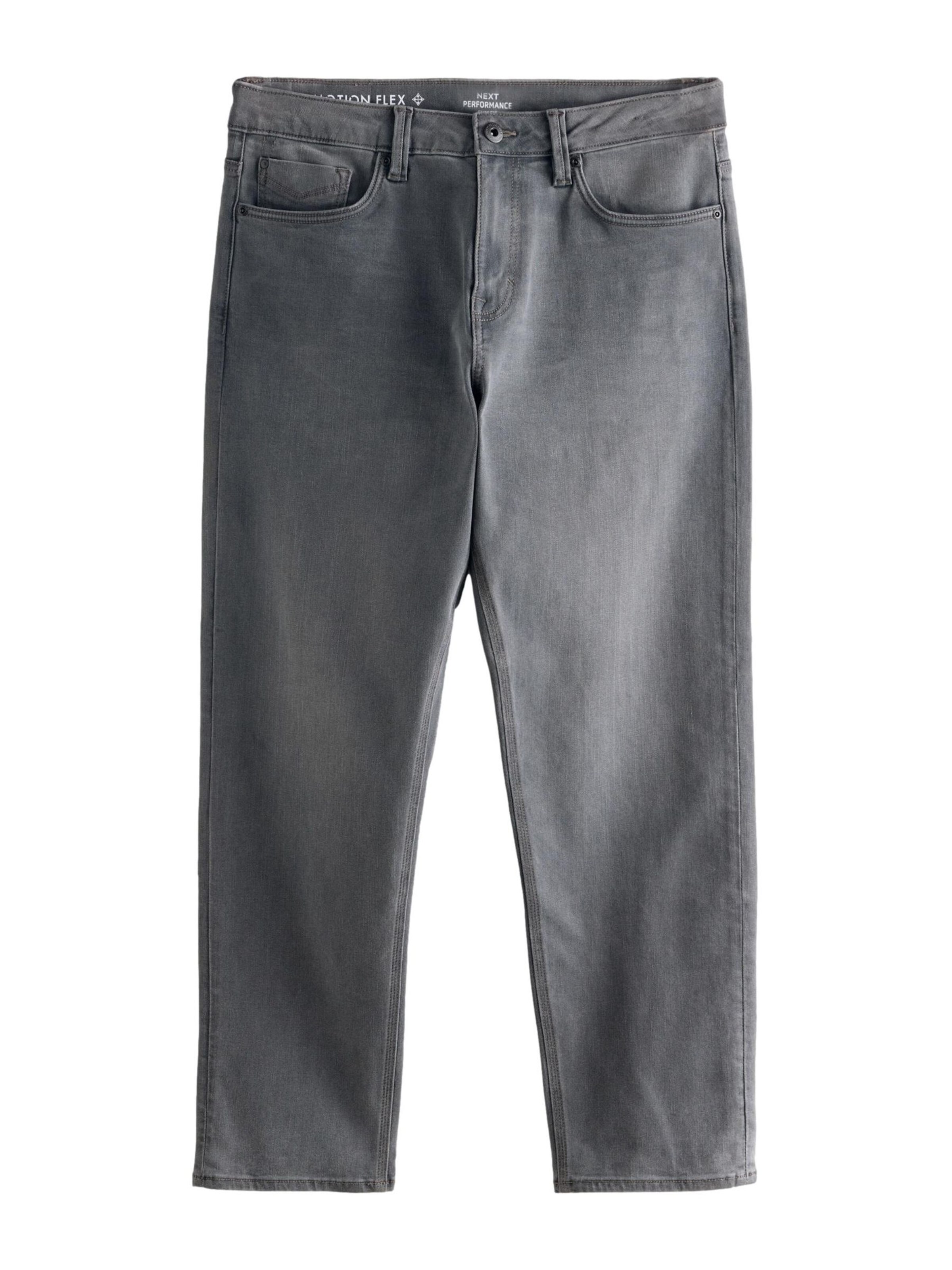 Next Jeans in Grau: Vorderseite