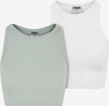 Urban Classics Top in Groen: voorkant