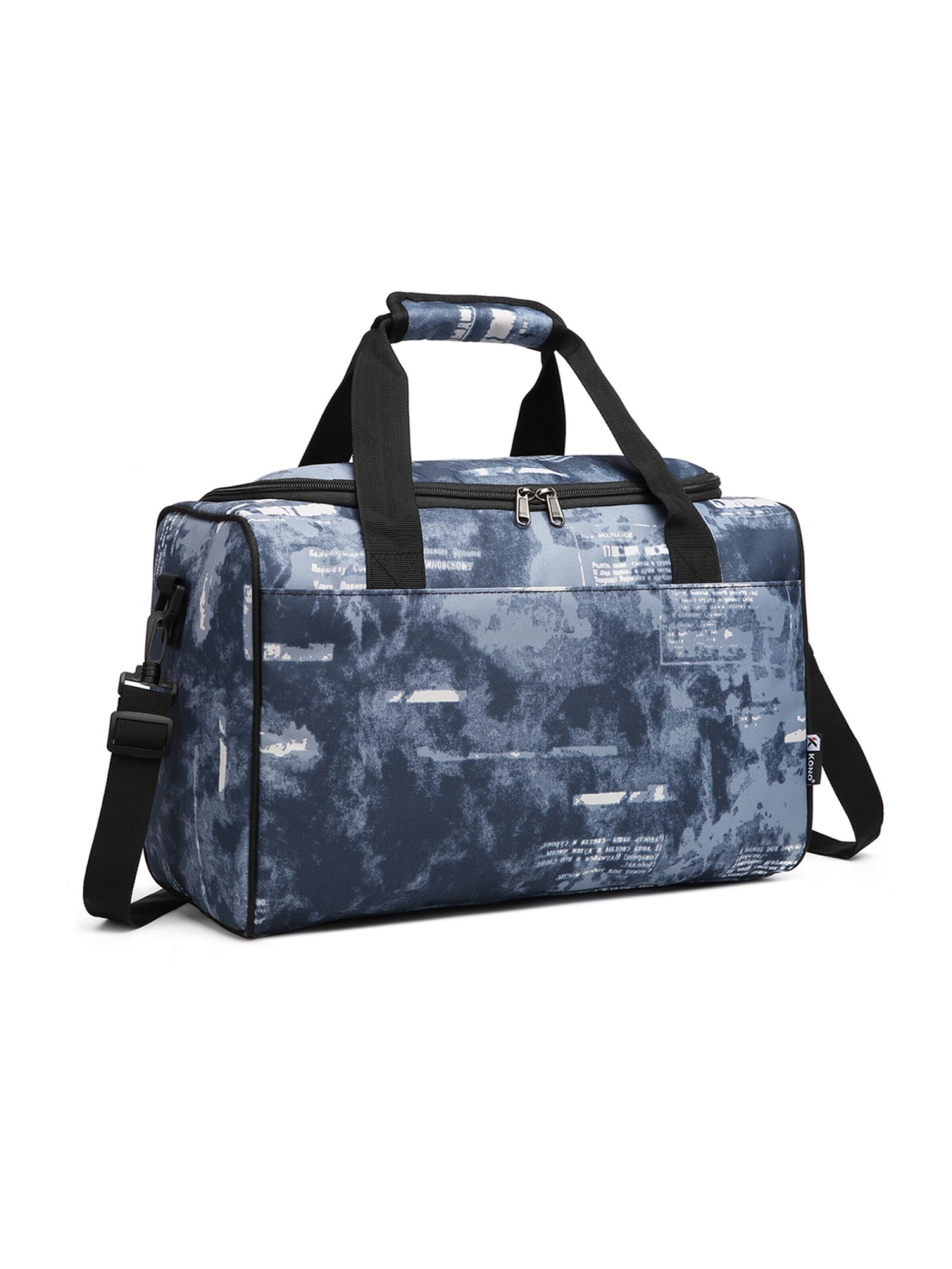 Kono Document Bag in Blue: front