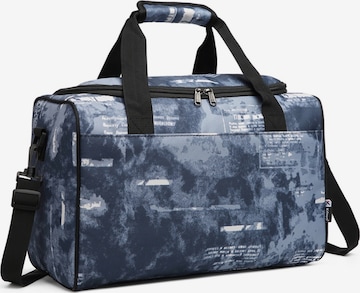 Kono Document Bag in Blue: front